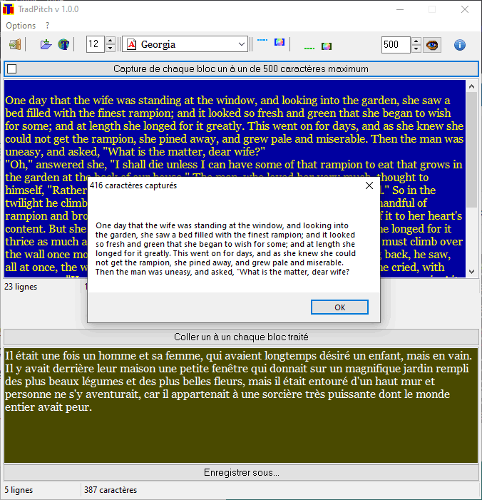 Aspect interface